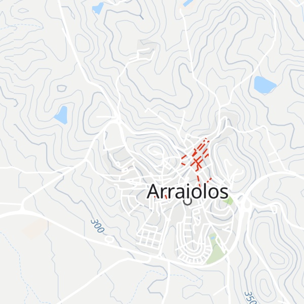 Map of Arraiolos
