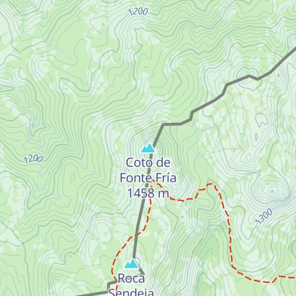 Map of Coto de Fonte Fría