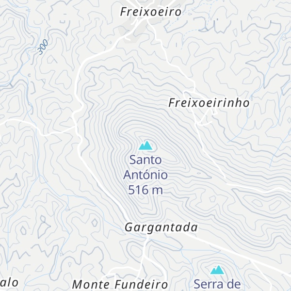 Map of Santo António
