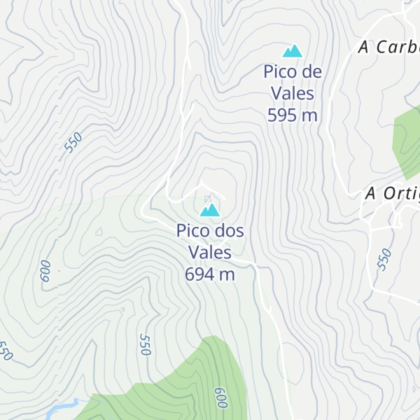 Map of Pico dos Vales