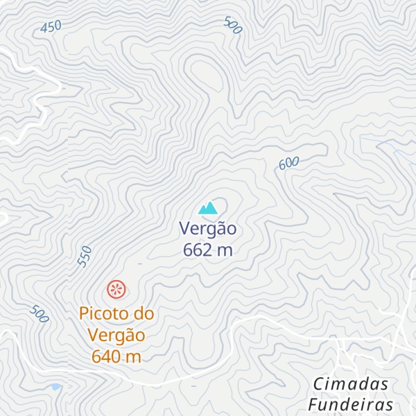 Map of Vergão