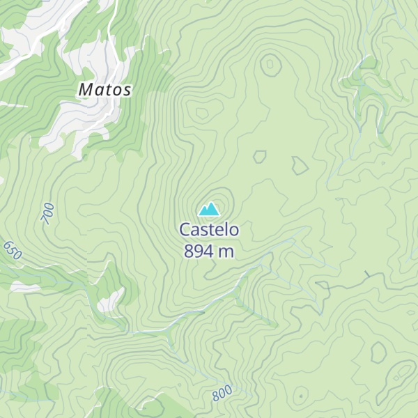 Map of Castelo
