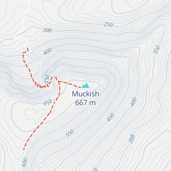Map of Muckish