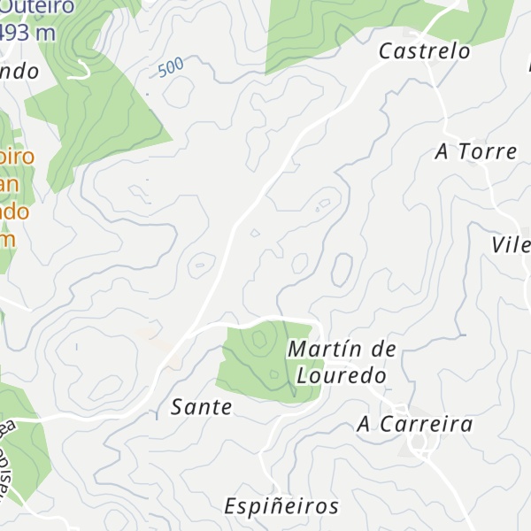 Map of Monte Martín
