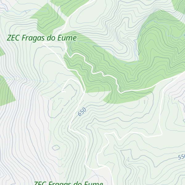 Map of Pena da Egua