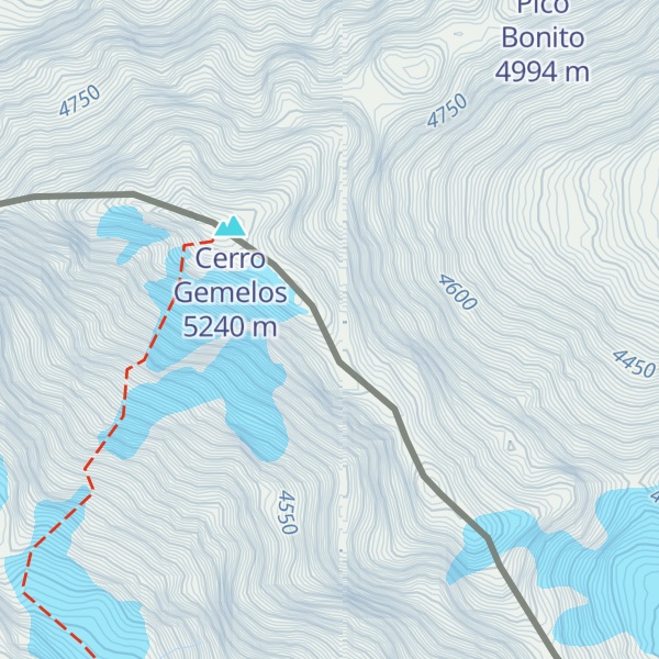 Map of Torre Virgen Este
