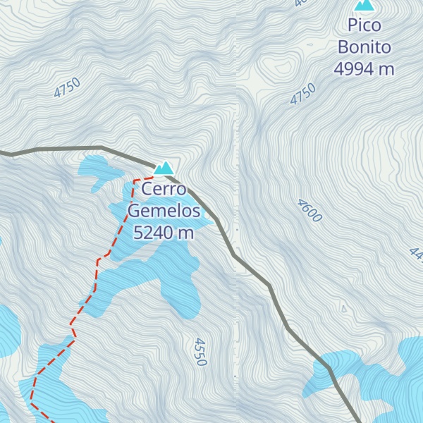 Map of Torre Virgen Oeste