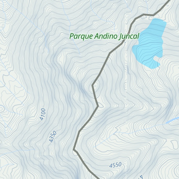 Map of Cerro Gustavo