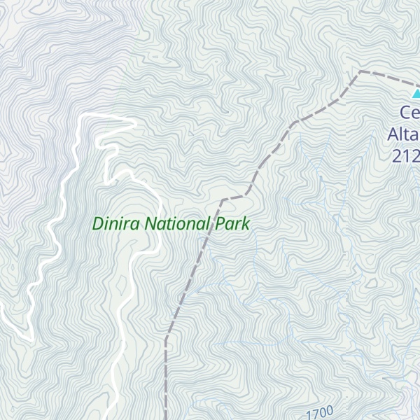 Map of Cerro Cobalombo