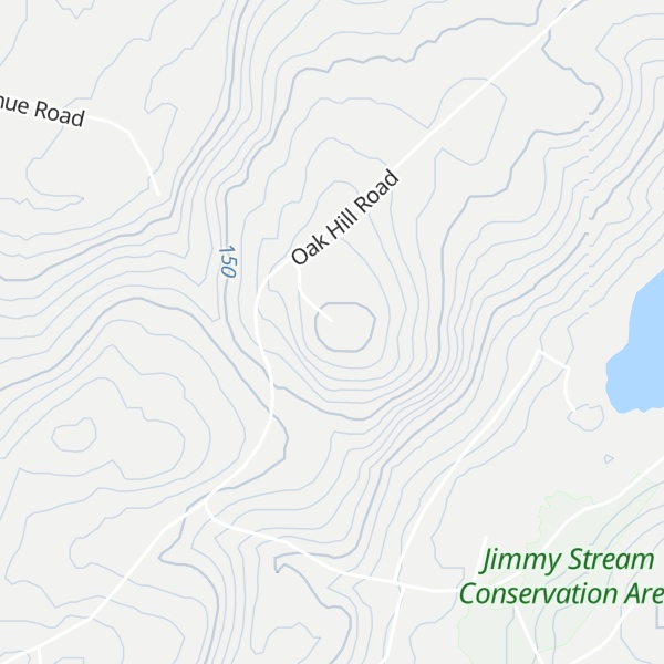 Map of Danforth Hill