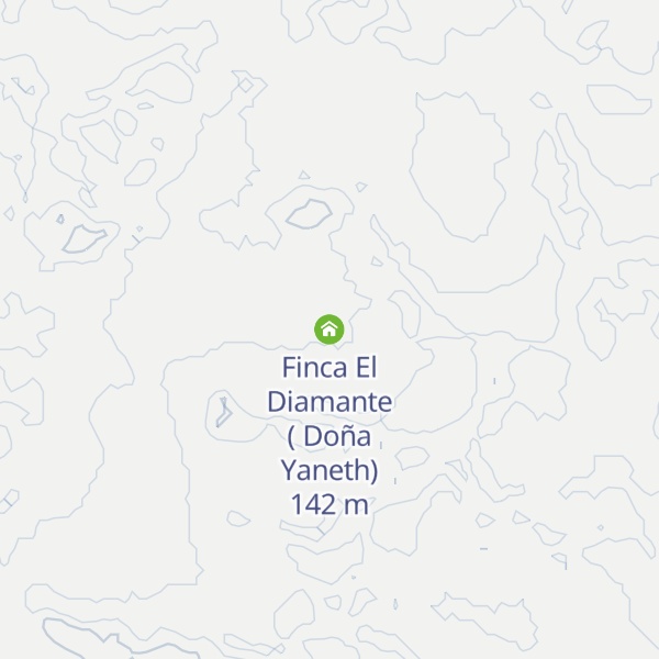 Map of Finca El Diamante ( Doña Yaneth)