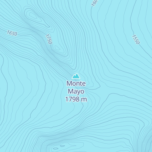 Map of Monte Mayo