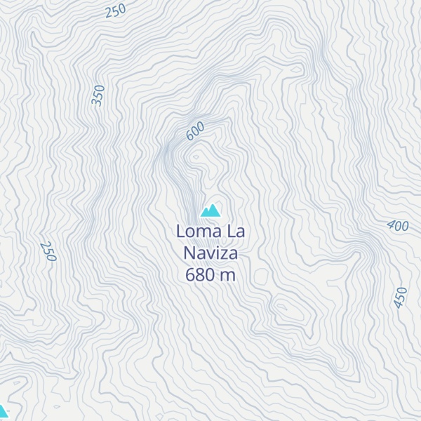 Map of Loma La Naviza