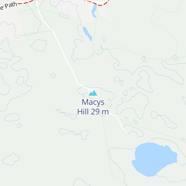 Map of Macys Hill