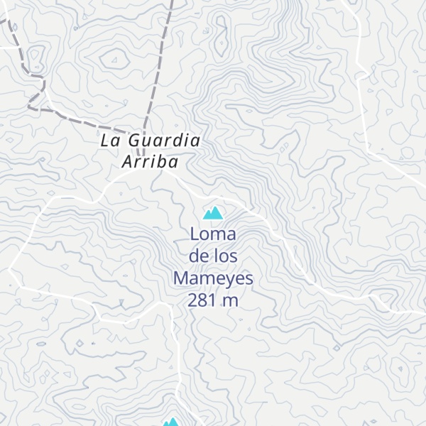 Map of Loma de los Mameyes