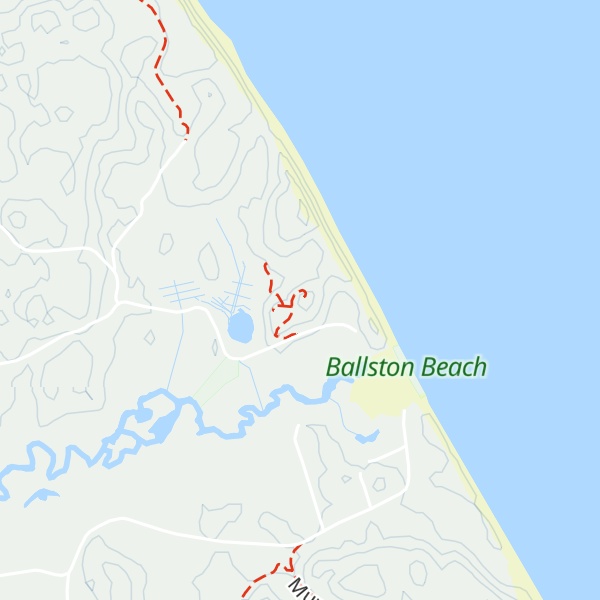 Map of Bearberry Hill (East Summit)