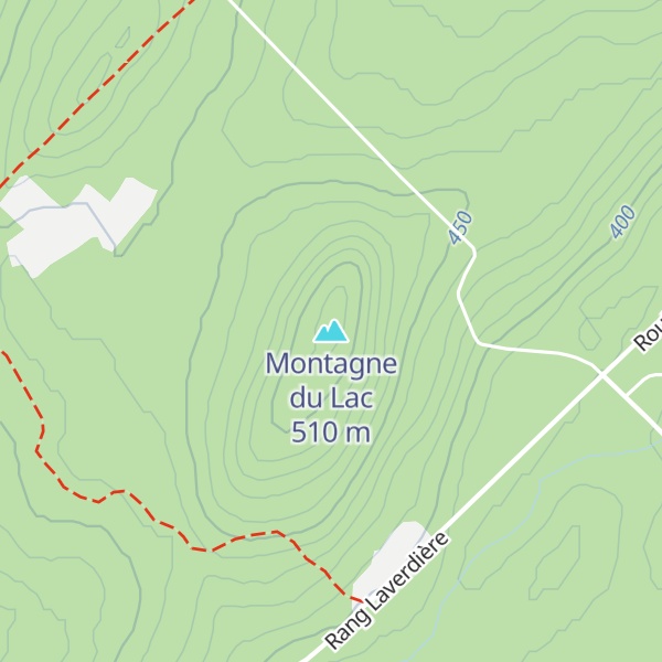 Map of Montagne du Lac