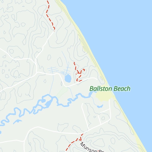Map of Bearberry Hill (West Summit)