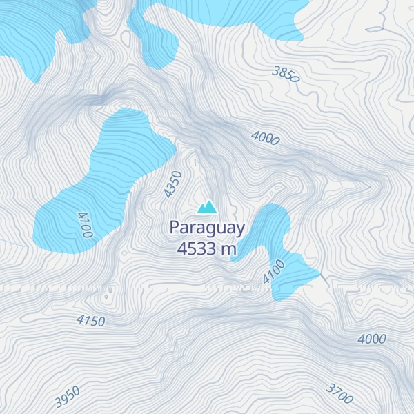 Map of Paraguay