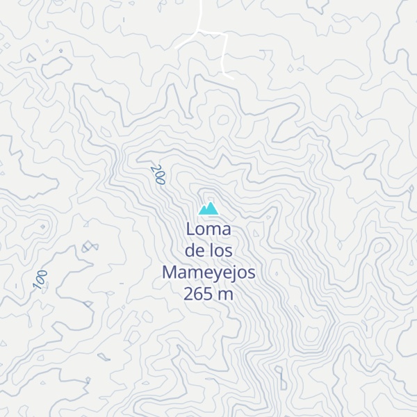 Map of Loma de los Mameyejos