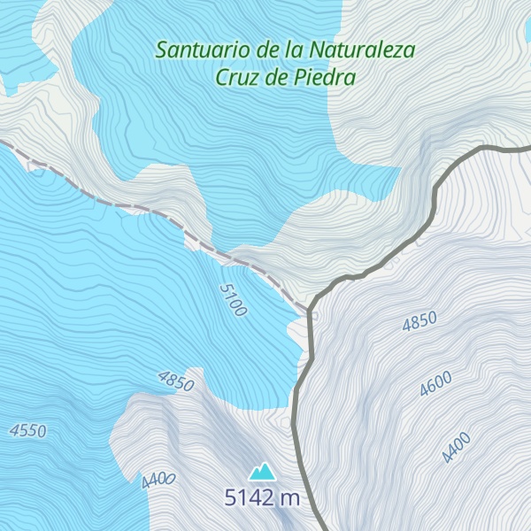 Map of Picos del Barroso (Cumbre Central)