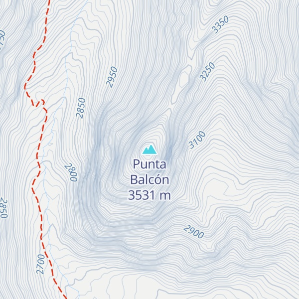Map of Punta Balcón