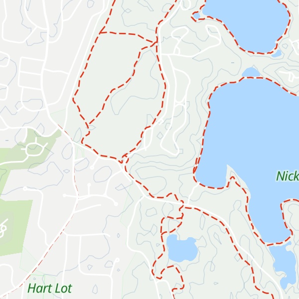 Map of Deer Park Hill