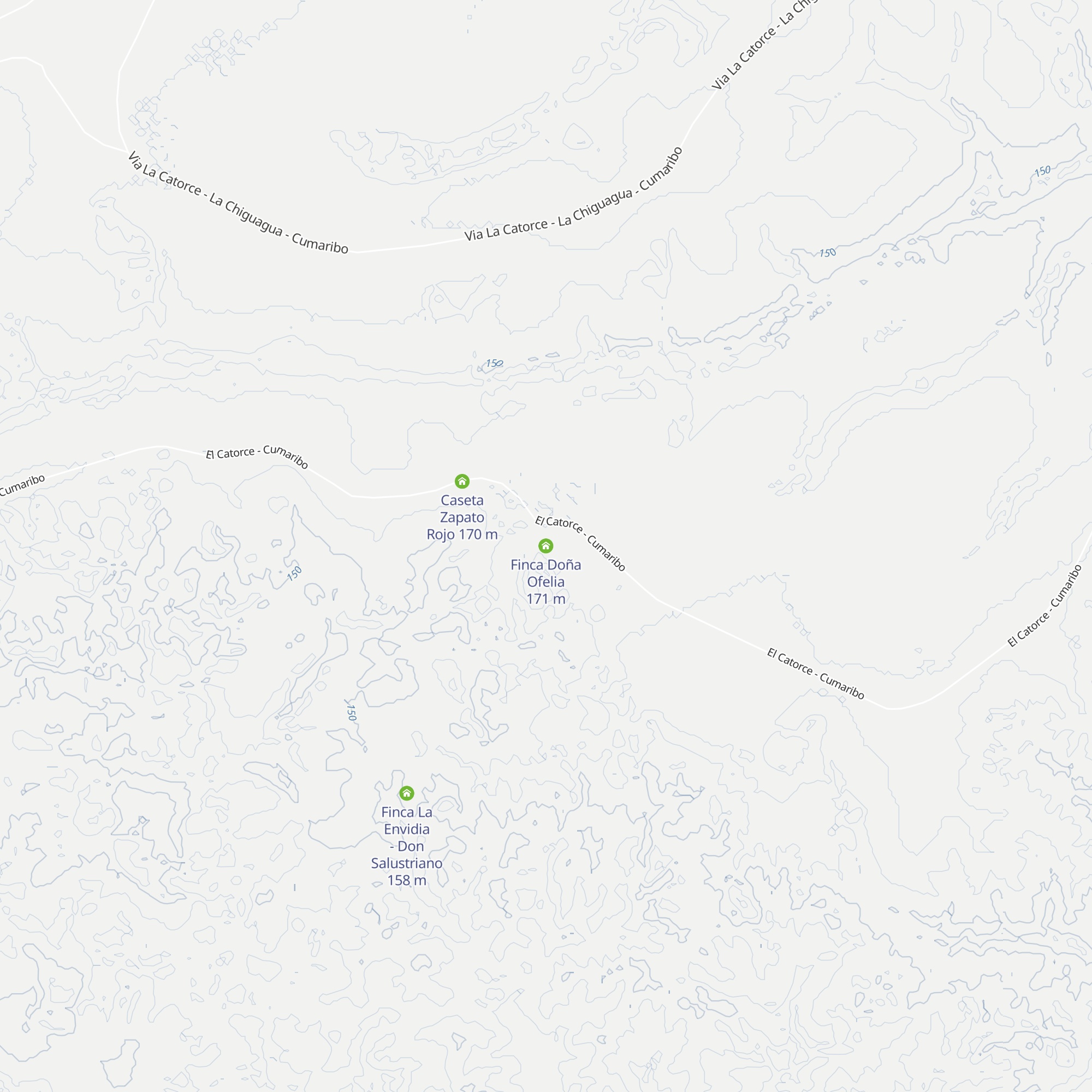 Finca Doña Ofelia map