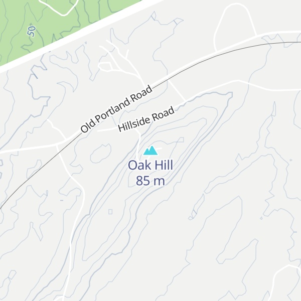 Map of Oak Hill