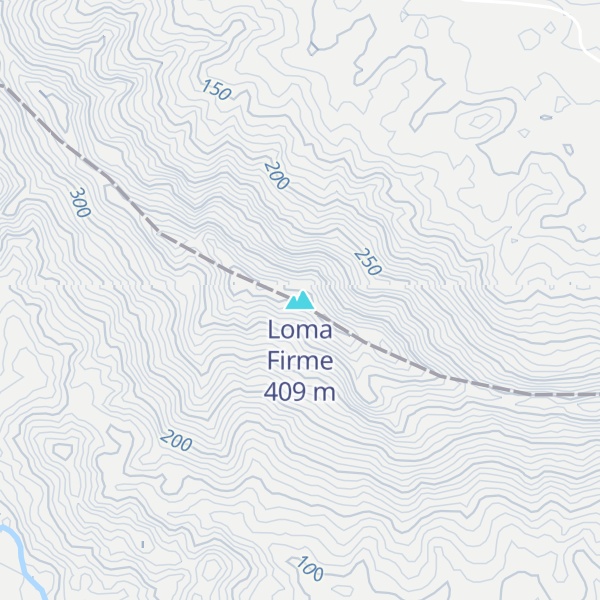Map of Loma Firme