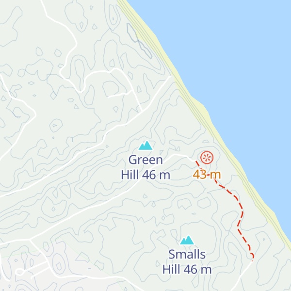 Map of Green Hill