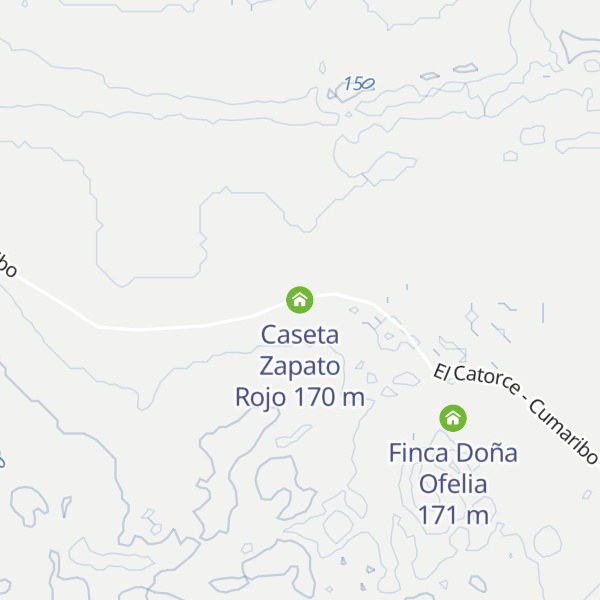 Map of Caseta Zapato Rojo