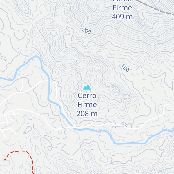 Map of Cerro Firme