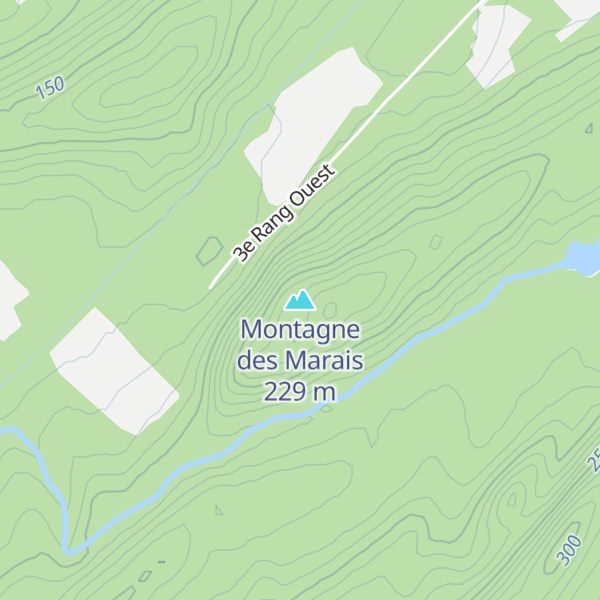 Map of Montagne des Marais