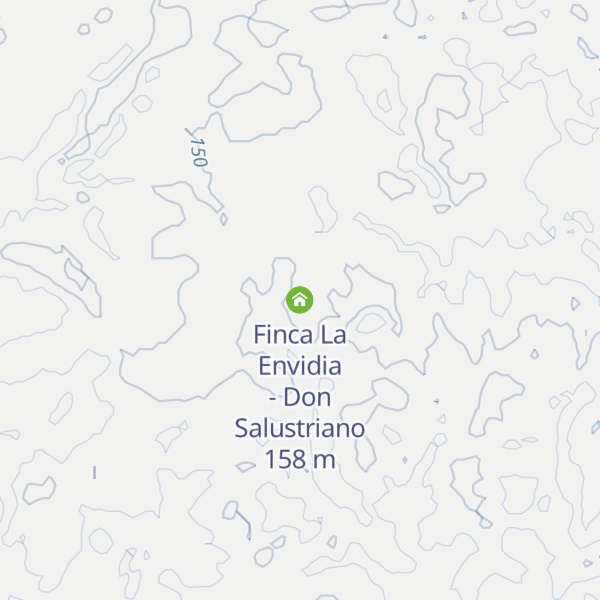 Map of Finca La Envidia - Don Salustriano
