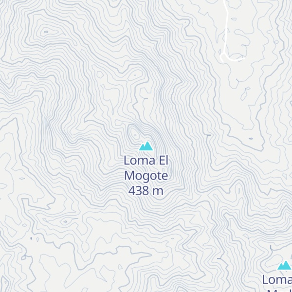 Map of Loma El Mogote