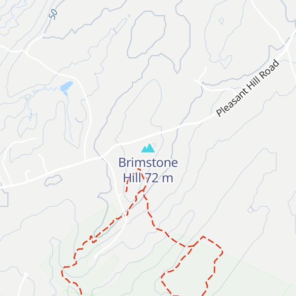Map of Brimstone Hill
