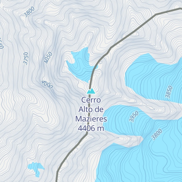 Map of Cerro Alto de Mazieres
