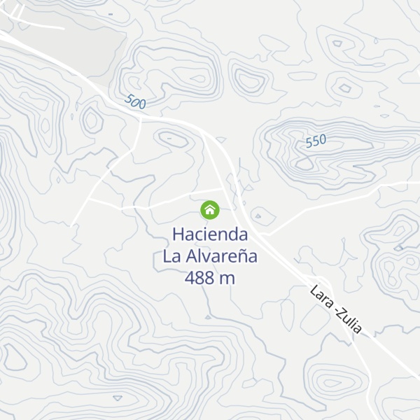 Map of Hacienda La Alvareña