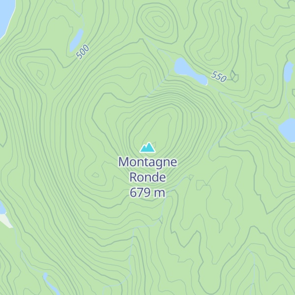 Map of Montagne Ronde