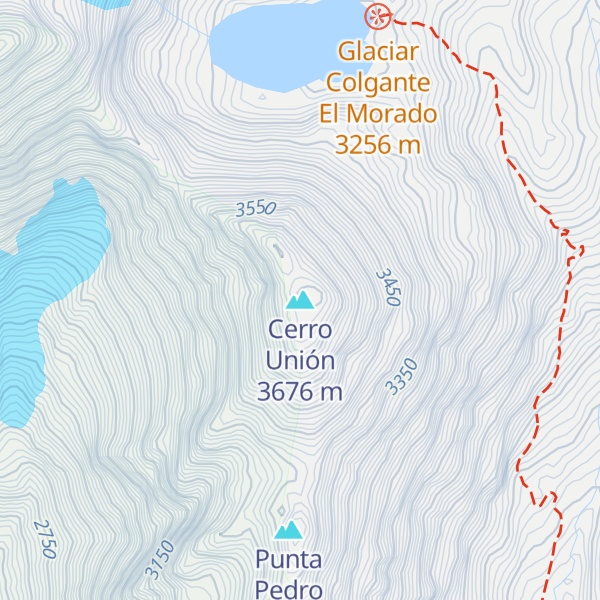Map of Cerro Unión