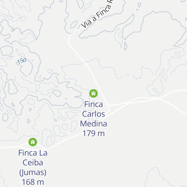 Map of Finca Carlos Medina