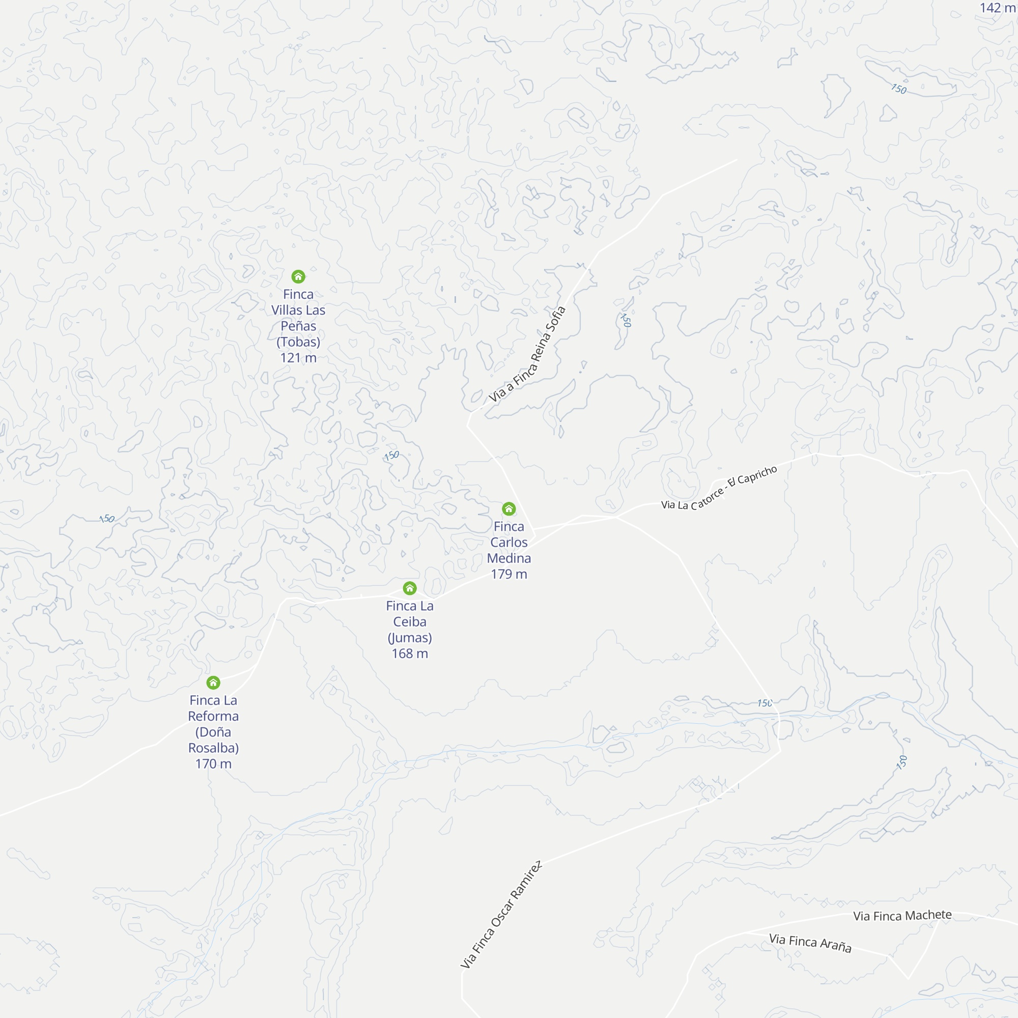 Finca Carlos Medina map