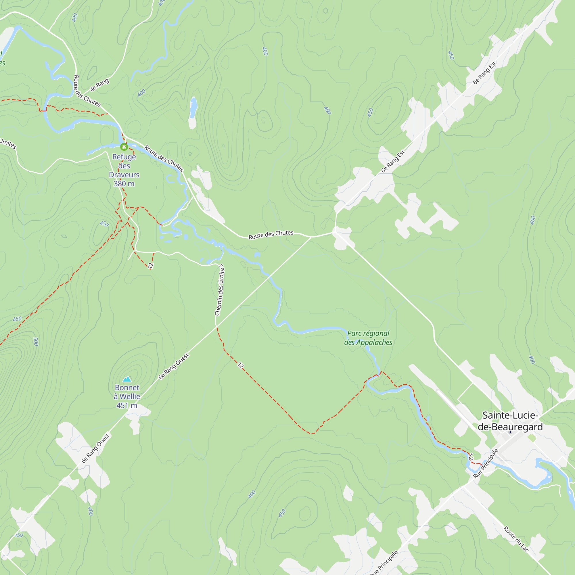 Refuge du Défricheur map