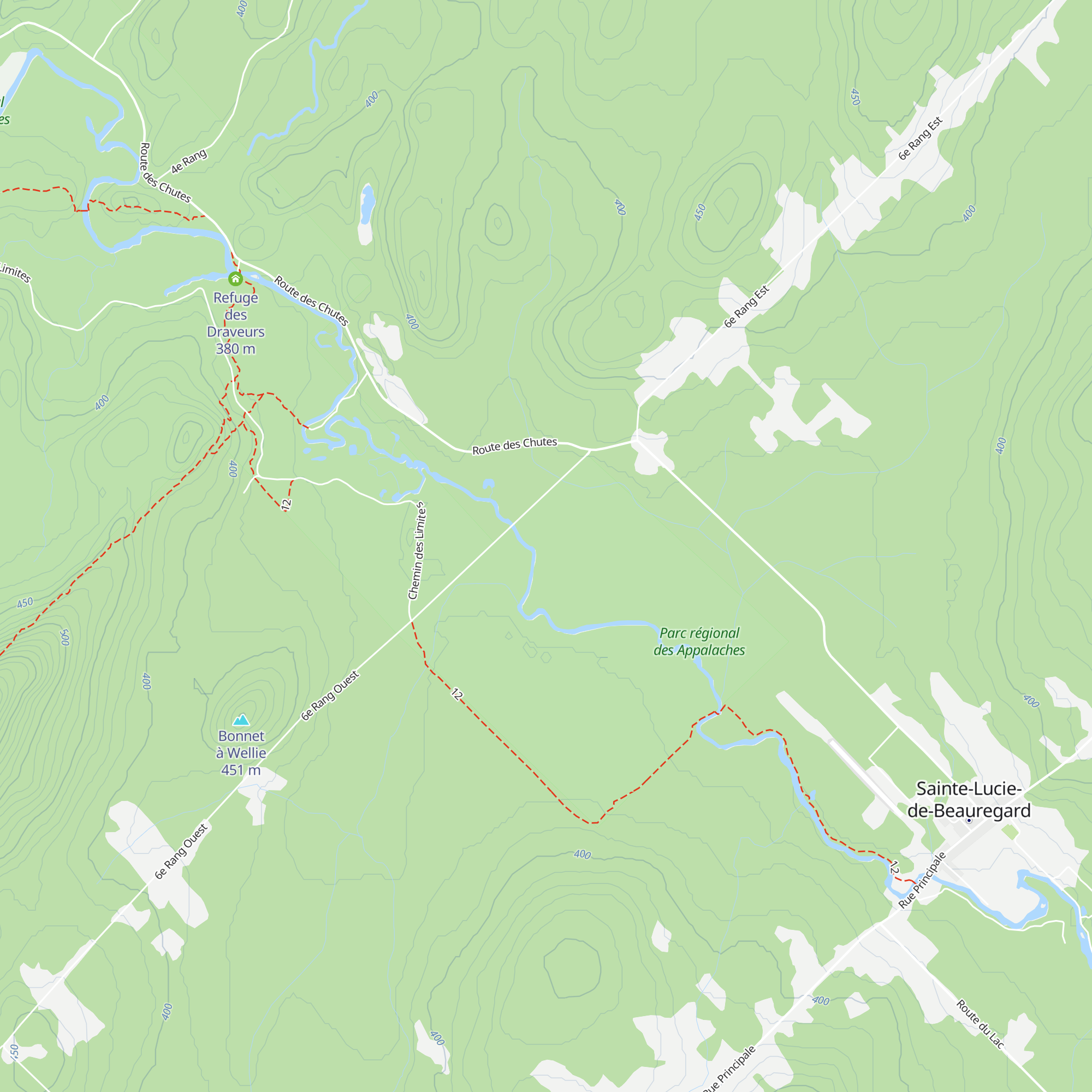 Refuge du Défricheur map