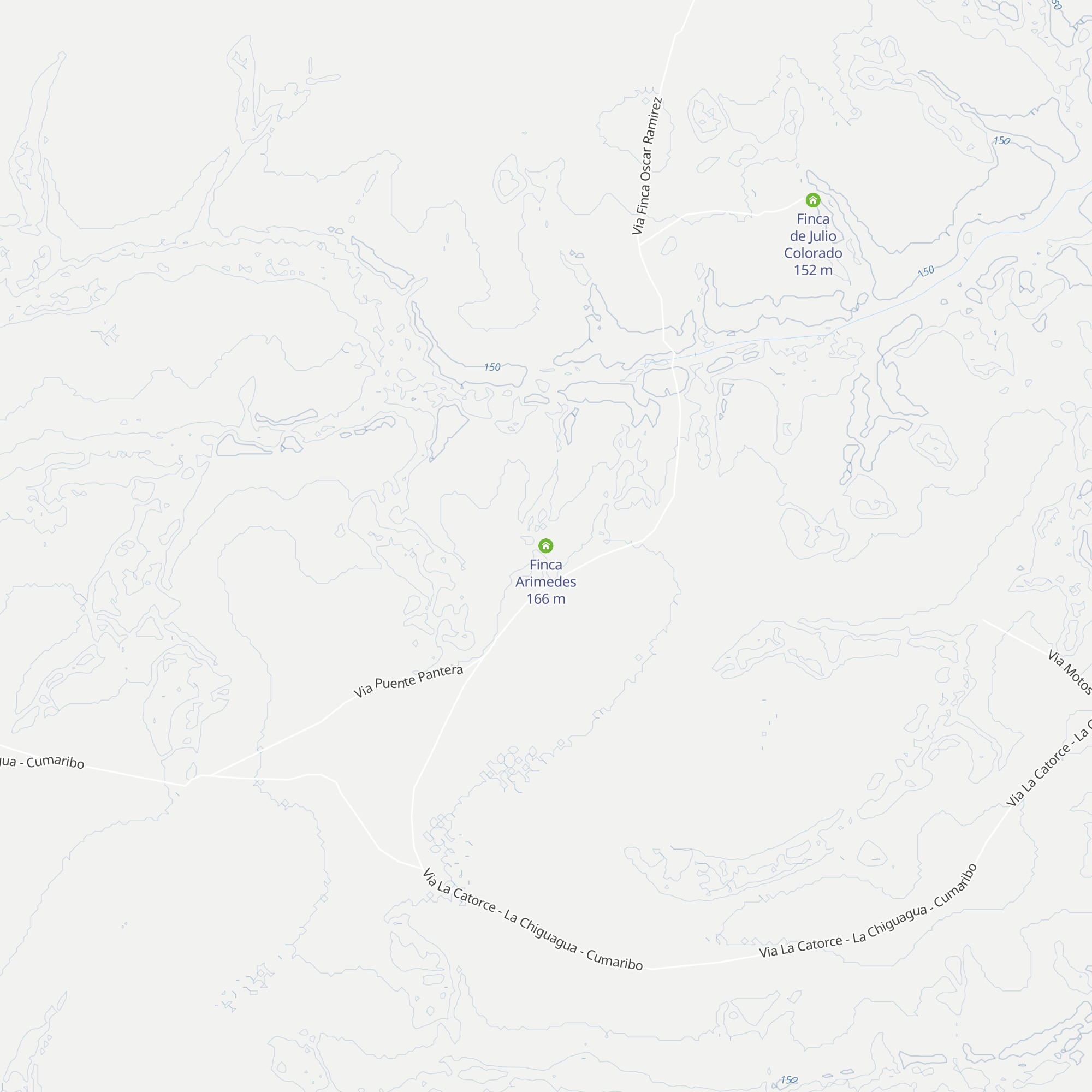 Finca Arimedes map