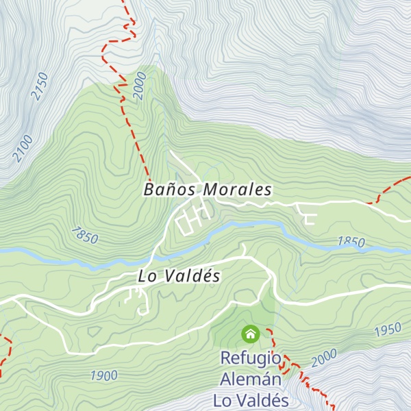 Map of Refugio Pachamama