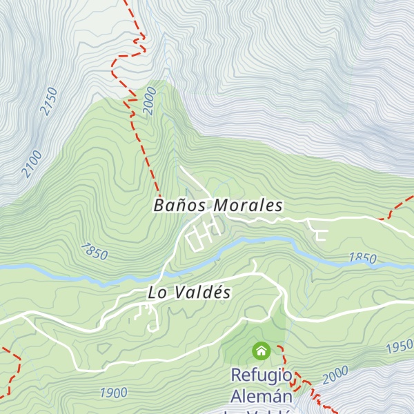 Map of Cabañas Correcaminos