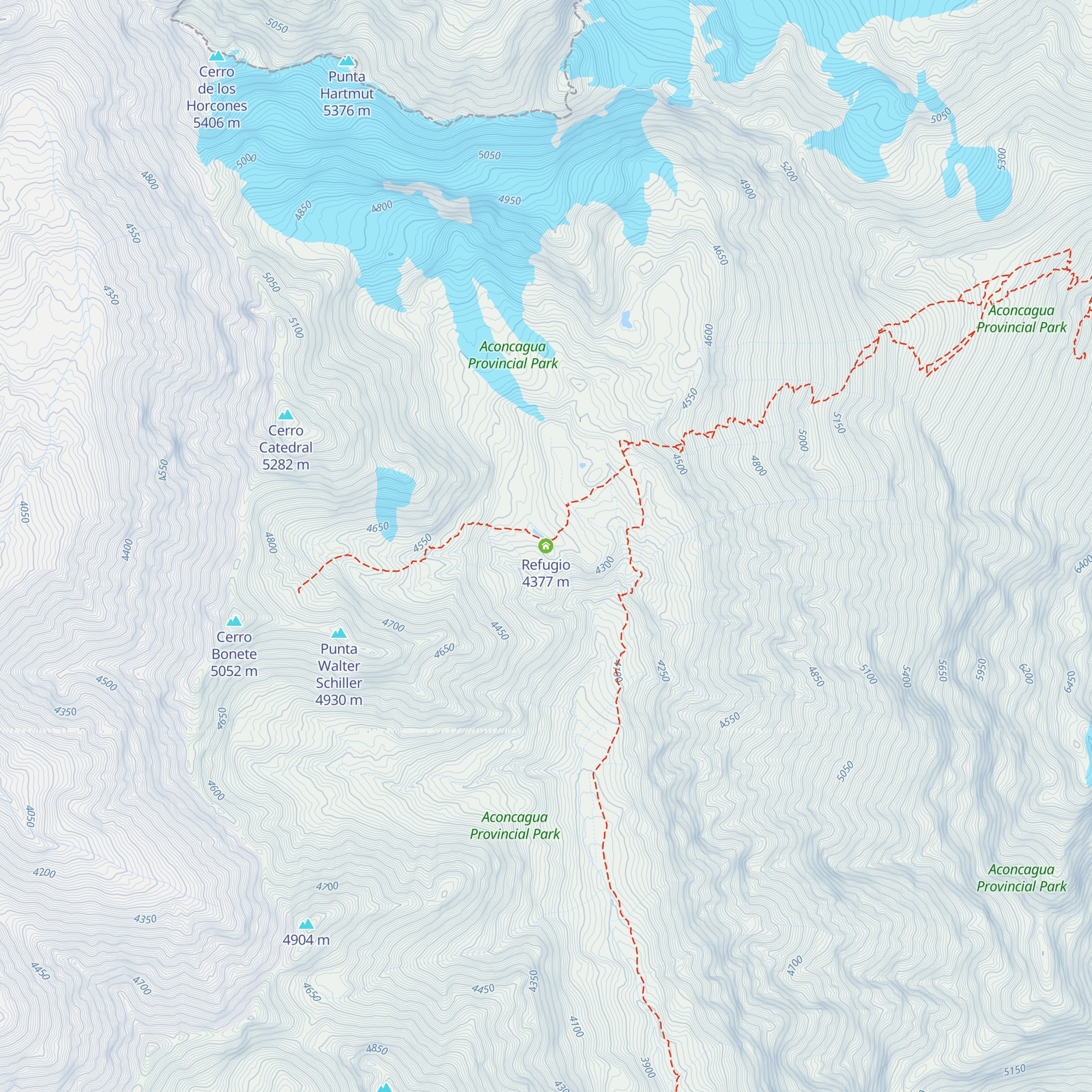 Refugio map