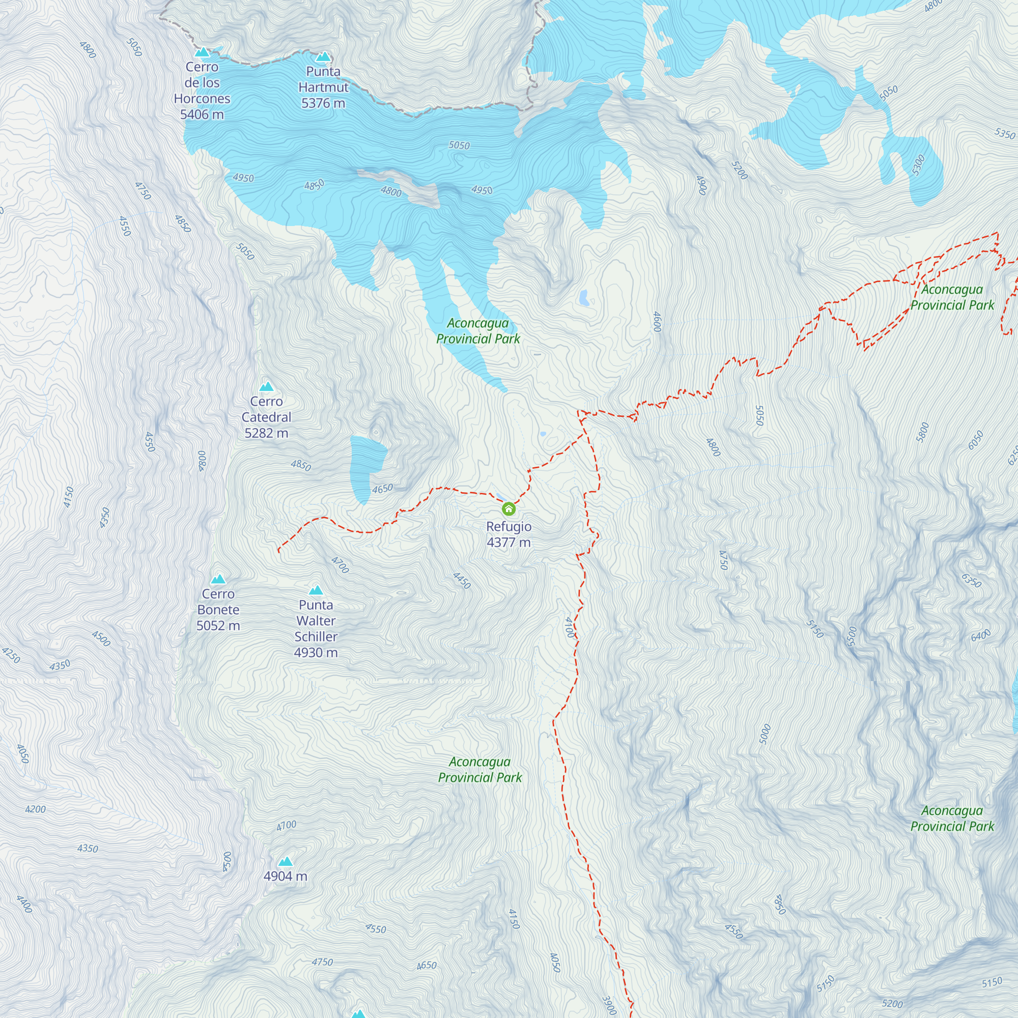 Refugio map